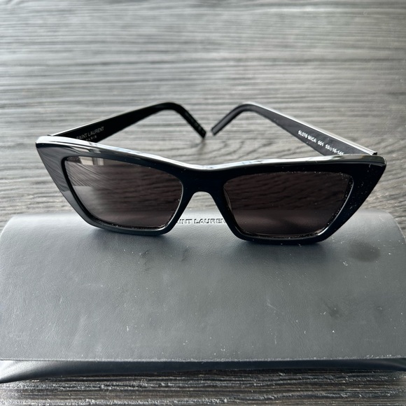 Saint Laurent Mica Cat-Eye Sunglasses - Picture 5 of 9